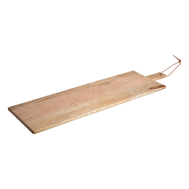 Premier Housewares Kolkata Large Mango Wood Paddle Chopping And Serving Board