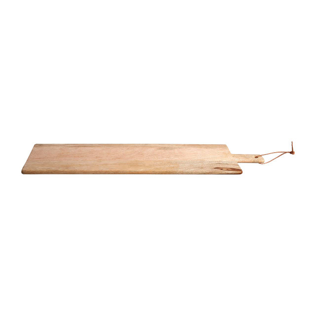 Premier Housewares Kolkata Large Mango Wood Paddle Chopping And Serving Board