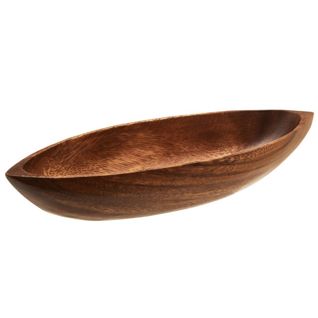 premier housewares Kora Acacia Boat Shaped Serving Dish