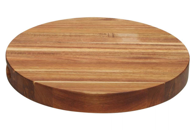 Premier Housewares Kora Acacia Round Chopping And Serving Board