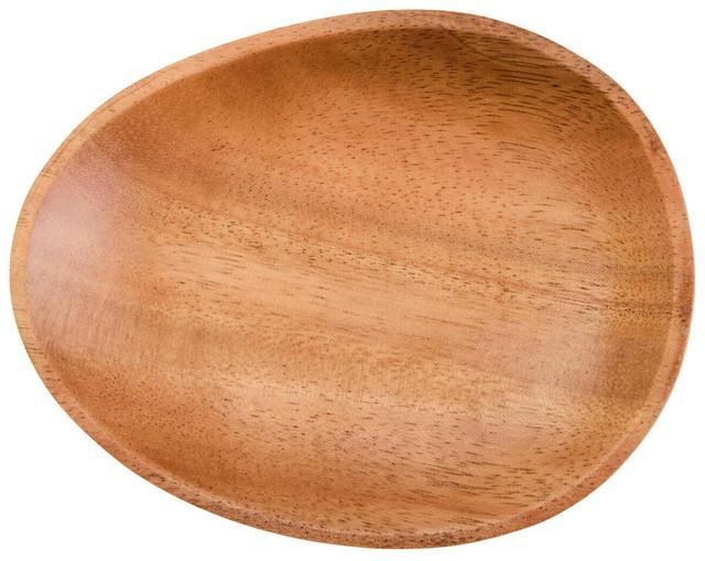 Premier Housewares Kora Acacia Wood Small Oval Plate