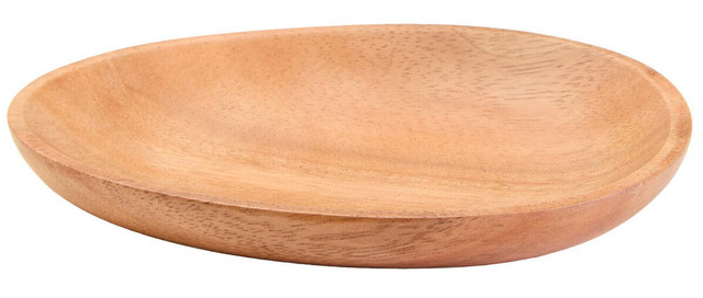 premier housewares Kora Acacia Wood Small Oval Plate