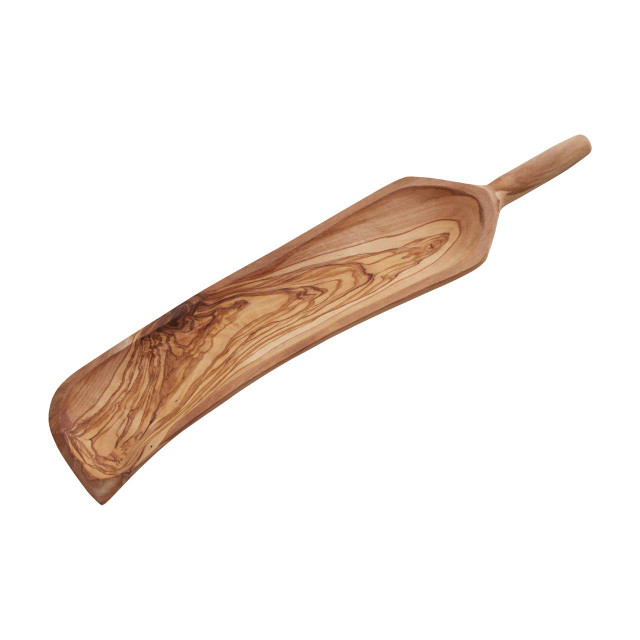 premier housewares Kora Olive Wood Curved Paddle Serving Board