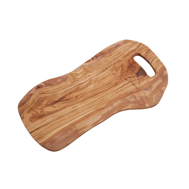 premier housewares Kora Serving Board With Handle in Olive Wood
