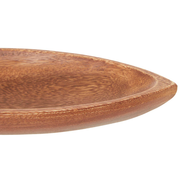 Premier Housewares Kora Small Leaf Dish In Acacia Wood