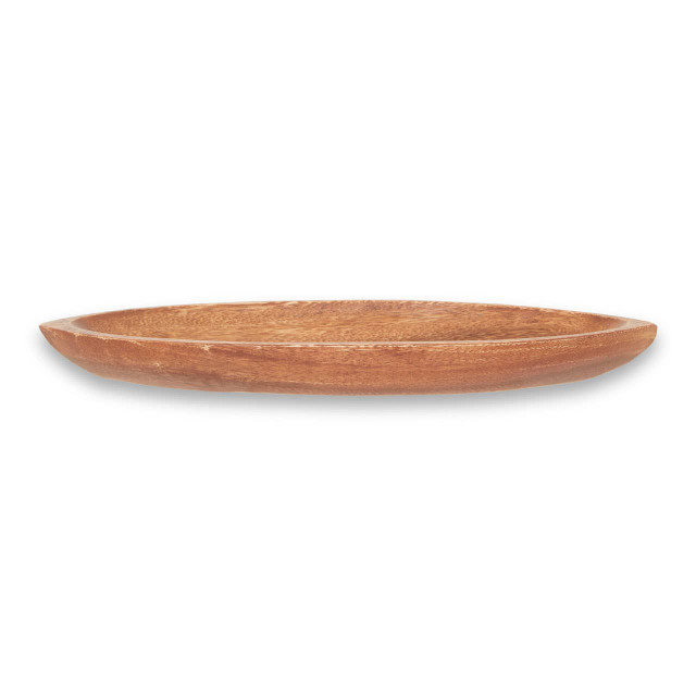 premier housewares Kora Small Leaf Dish in Acacia Wood