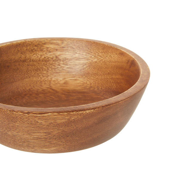 Premier Housewares Kora Small Round Bowl In Acacia Wood