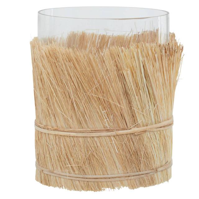 Premier Housewares Kuta Natural Large Candle Holder