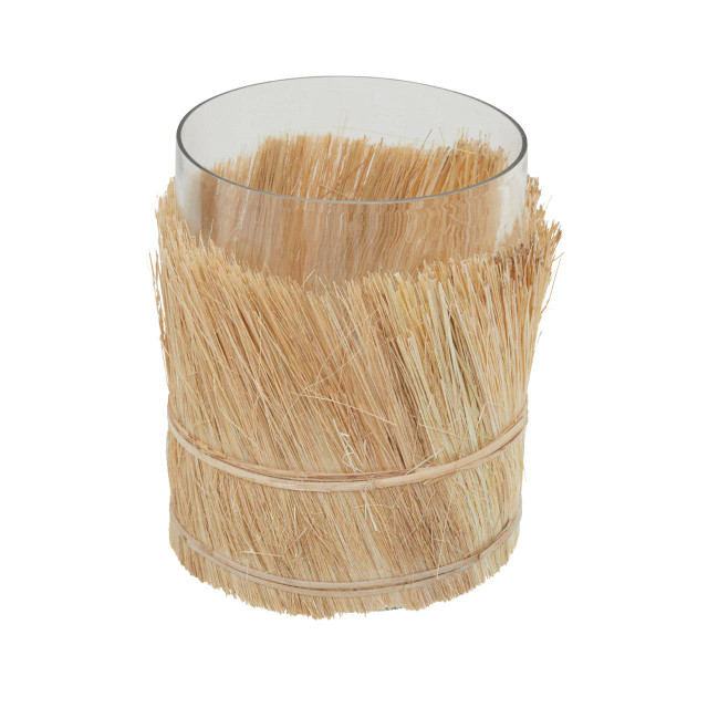Premier Housewares Kuta Natural Large Candle Holder