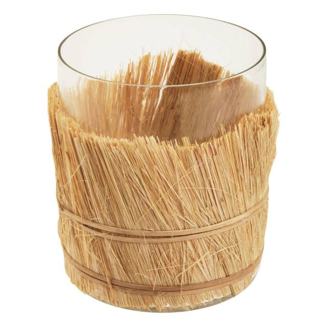 Premier Housewares Kuta Natural Medium Candle Holder