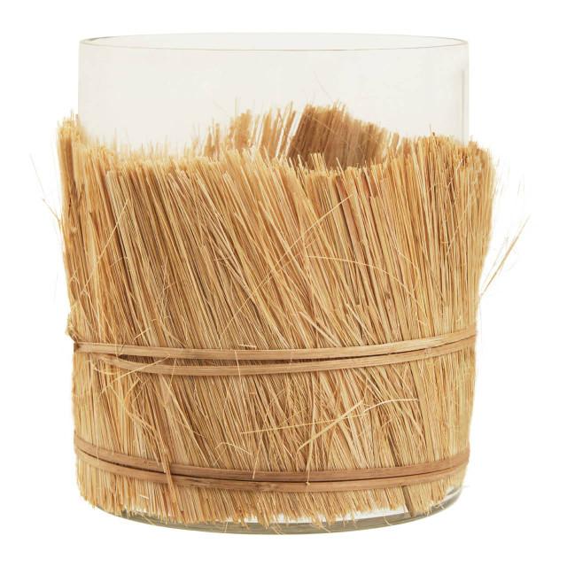 premier housewares Kuta Natural Medium Candle Holder