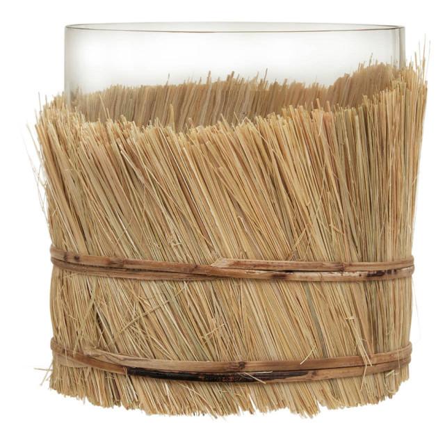 Premier Housewares Kuta Natural Small Candle Holder