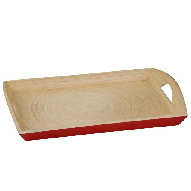 Premier Housewares Kyoto Red Rectangular Serving Tray