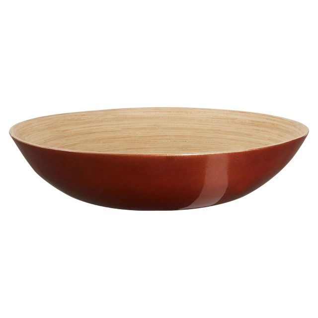 Premier Housewares Kyoto Round Rose Gold Salad Bowl