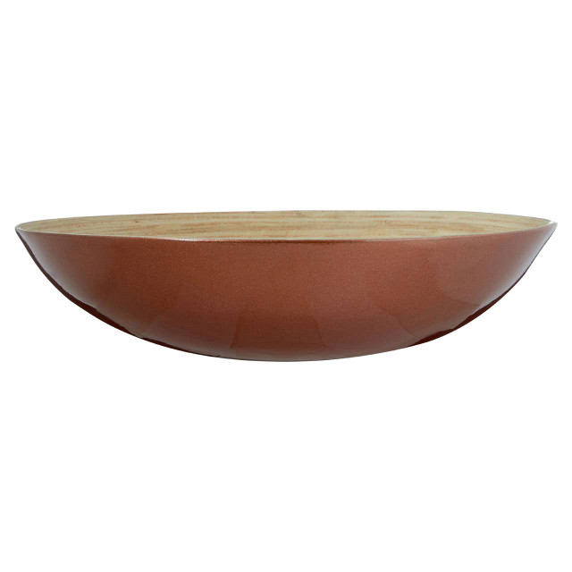 premier housewares Kyoto Round Rose Gold Salad Bowl
