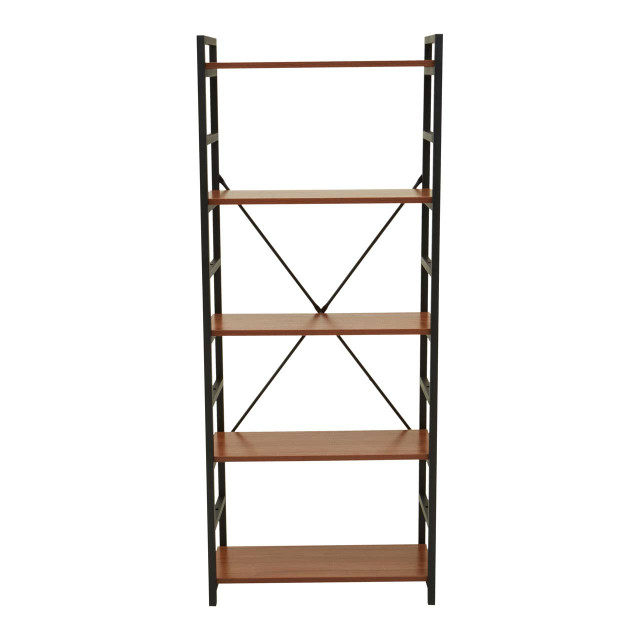 Premier Housewares Laxton 5 Tier Red Pomelo Shelf Unit