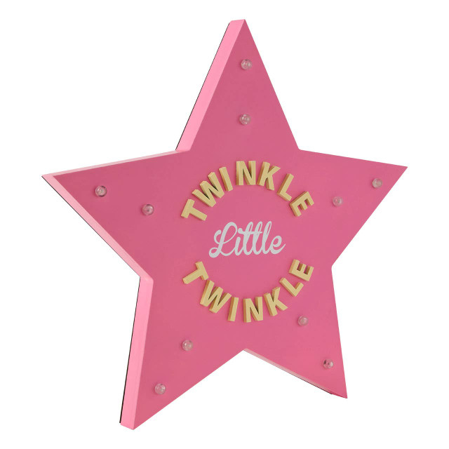 Premier Housewares LED Light Box Twinkle Twinkle Star