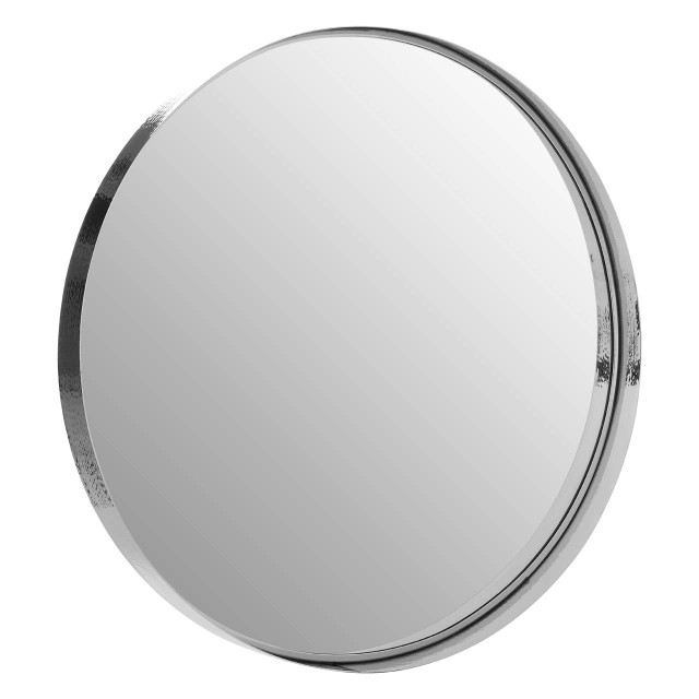 Premier Housewares Leonov Large Nickel Finish Wall Mirror