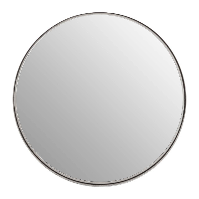 premier housewares Leonov Large Nickel Finish Wall Mirror