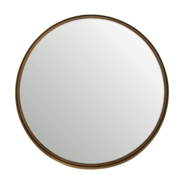 Premier Housewares Leonov Medium Gold Finish Wall Mirror
