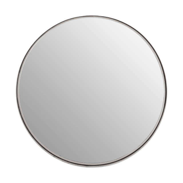 premier housewares Leonov Medium Nickel Finish Wall Mirror