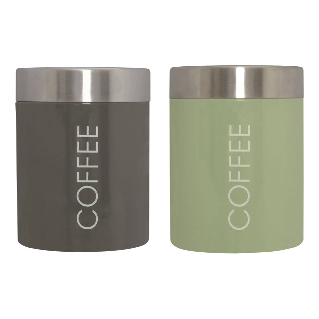 Premier Housewares Liberty Pistachio Enamel Coffee Canister