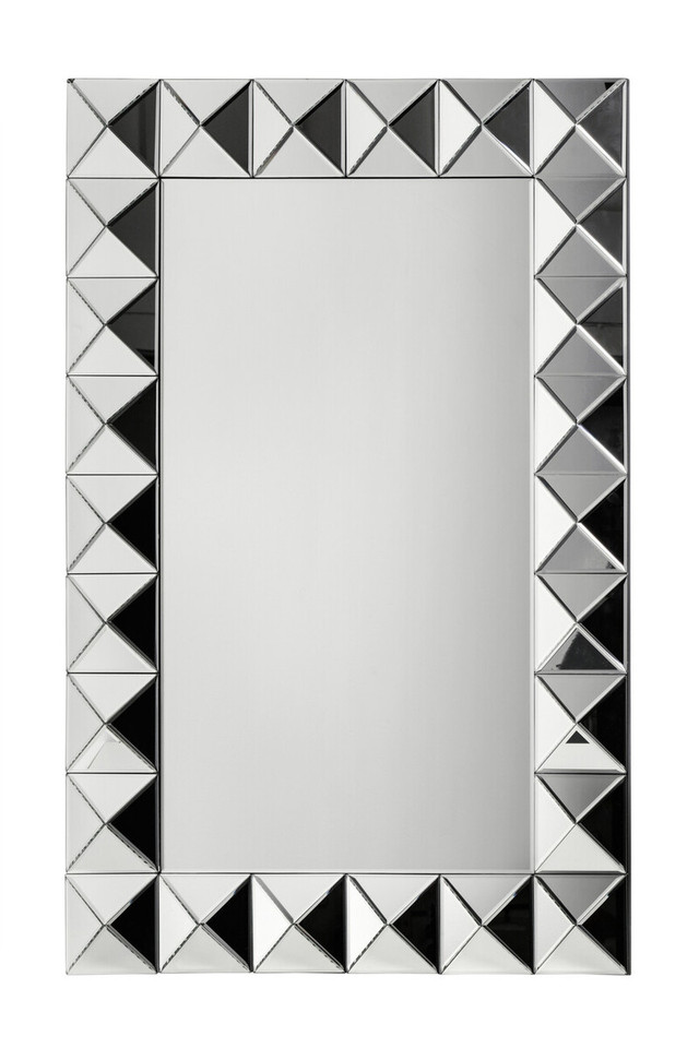 Premier Housewares Lidia 3D Effect Rectangular Wall Mirror