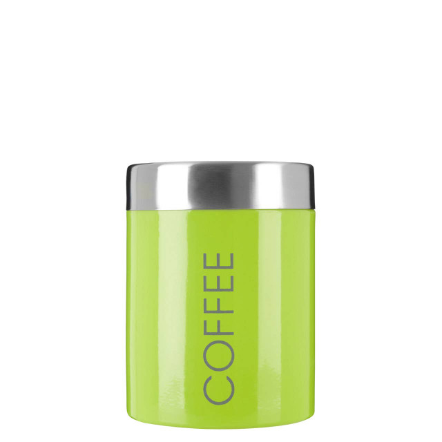 Premier Housewares Lime Green Enamel Coffee Canister