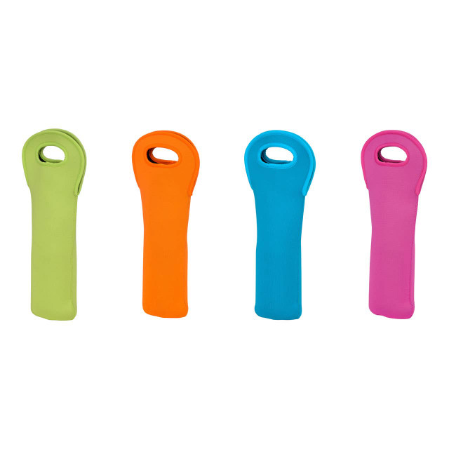Premier Housewares Lime Green Neoprene Wine Bottle Holder