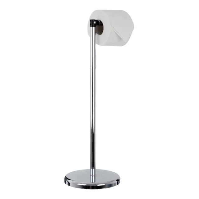 Premier Housewares Linnea Chrome Toilet Roll Holder
