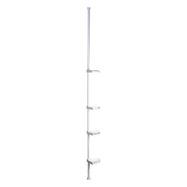 Premier Housewares Linnea Telescopic Storage 4 Tier Corner Shelf