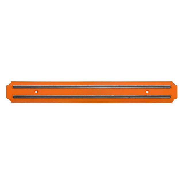 Premier Housewares Living Colour Orange Magnetic Knife Storage Bar And Holder