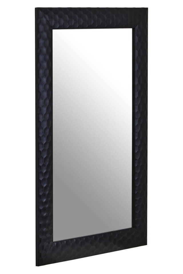 Premier Housewares Ludlow Wall Mirror With Black Frame