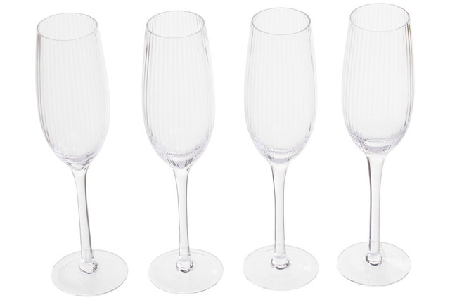 Premier Housewares Lyle Set Of Four Champagne Glasses