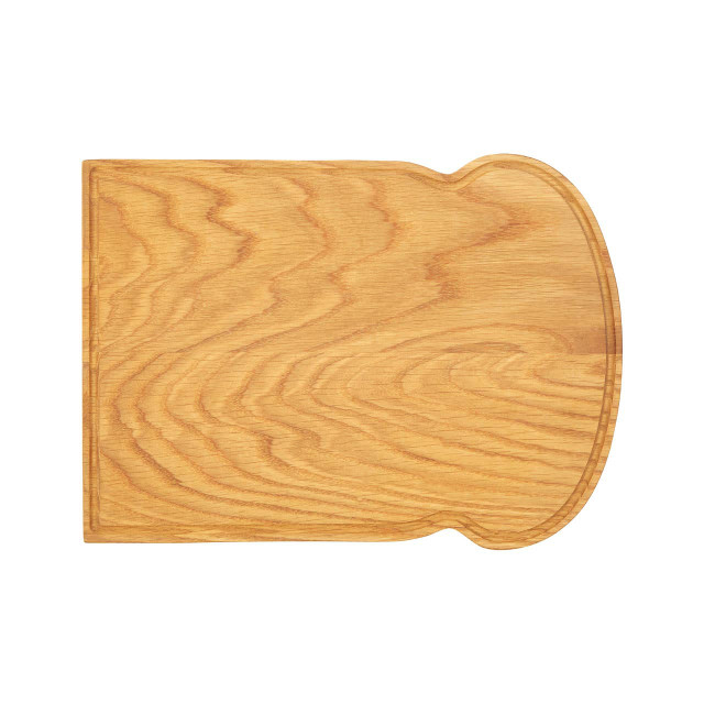 Premier Housewares Lyna Bread Shaped Wooden Chopping And Serving Board
