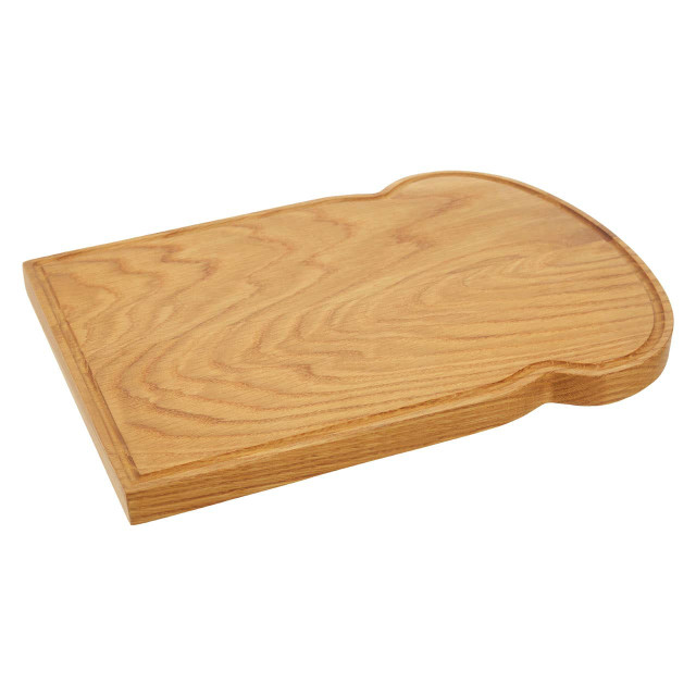 Premier Housewares Lyna Bread Shaped Wooden Chopping And Serving Board