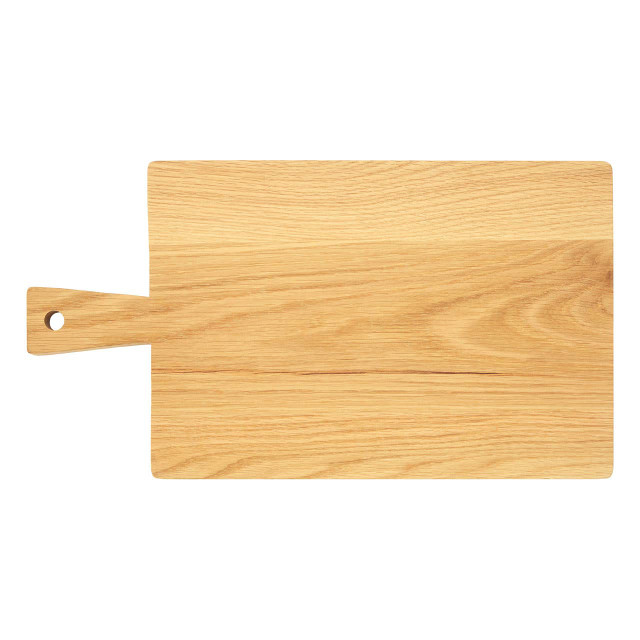 Premier Housewares Lyna Large Oak Wood Paddle Chopping And Serving Board