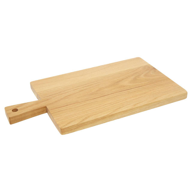 Premier Housewares Lyna Large Oak Wood Paddle Chopping And Serving Board