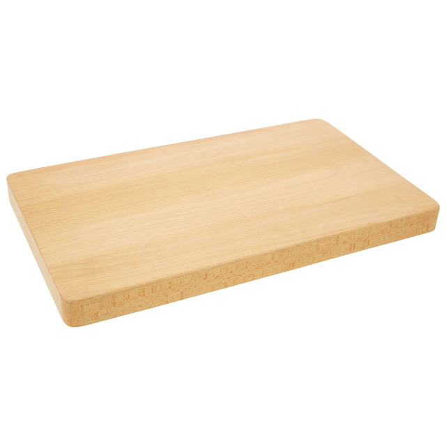 Premier Housewares Lyna Rectangular Beech Wood Chopping And Serving Board