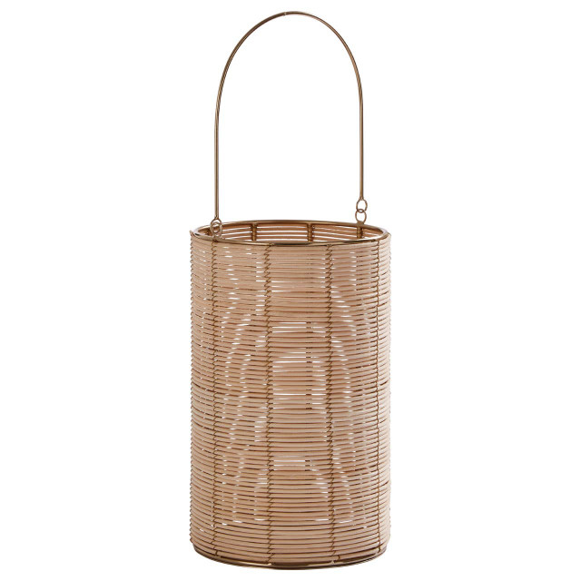 Premier Housewares Malacca Medium Hurricane Candle Holder
