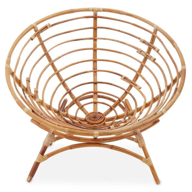 Premier Housewares Manado Papasan Natural Rattan Chair