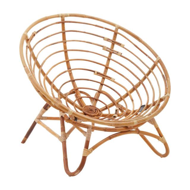 Premier Housewares Manado Papasan Natural Rattan Chair