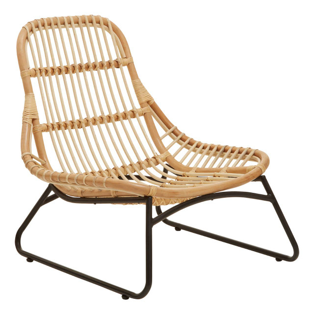 Premier Housewares Manado Relax Natural Rattan Chair