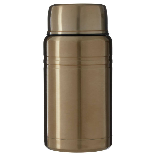 Premier Housewares Manhattan Gold Finish Food Flask