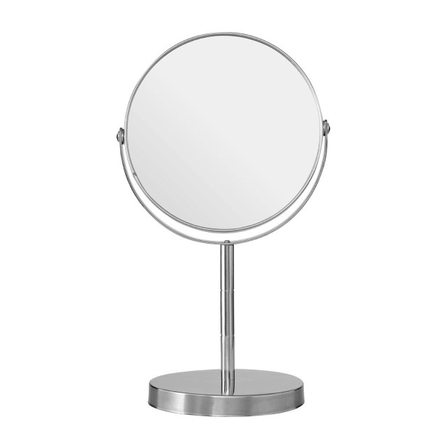 premier housewares Marisha Stainless Steel Swivel Table Mirror