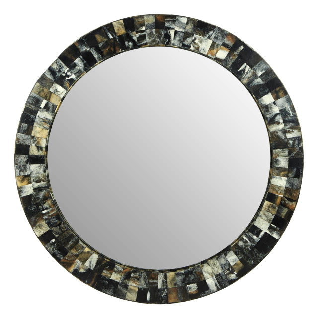 Premier Housewares Marlox Antique Green Wall Mirror