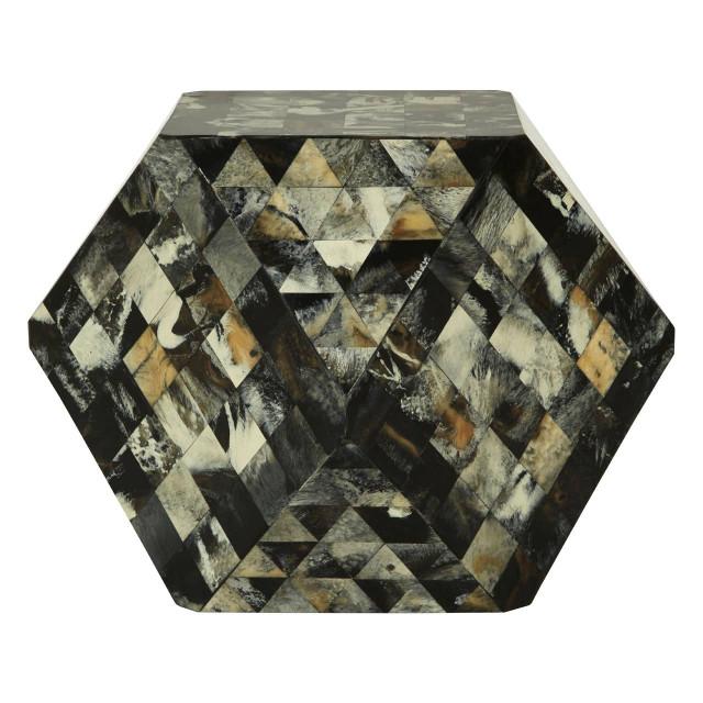premier housewares Marlox Mosaic Geometric Side Table