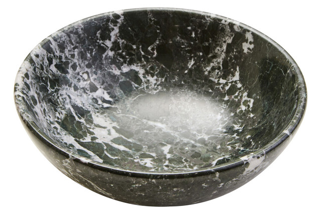 Premier Housewares Marmore Black And White Marble Bowl