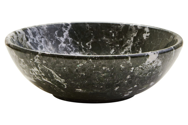 Premier Housewares Marmore Black And White Marble Bowl