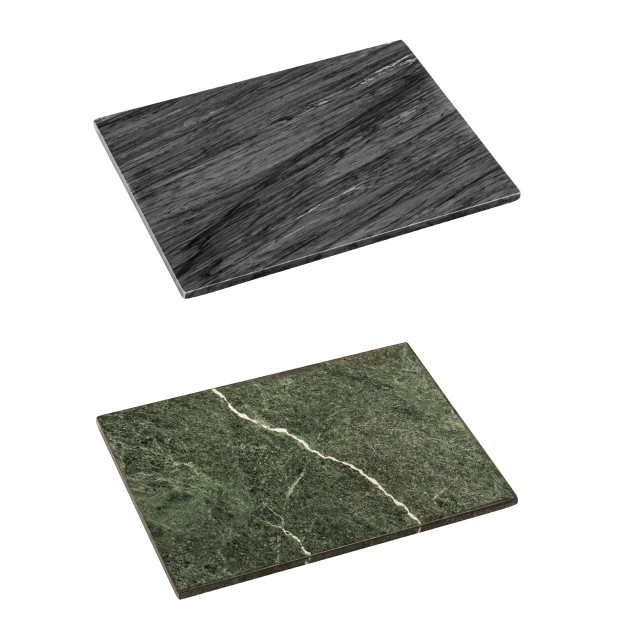 Premier Housewares Marmore Black Marble Large Chopping And Serving Board